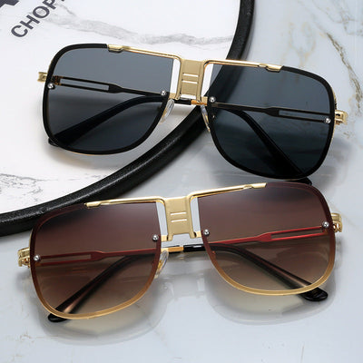 Sunglasses Metal Sunglasses Metal Fashion Street Style Retro Sunglasses Geometric Goods