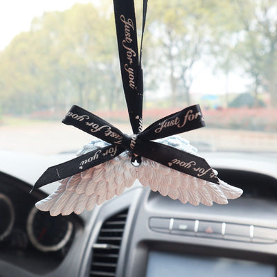 Angel Wings Car Perfume Pendant Car Aroma Diffuser Gypsum Diffuser Geometric Goods
