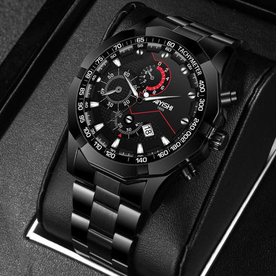 Full Automatic Non-Mechanical Watch For Men Geometric Goods