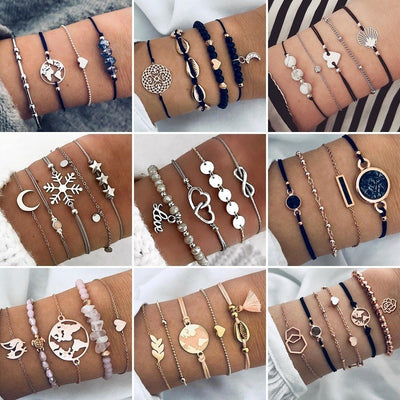 Bohemian Bracelets & Bangles Set Vintage Bead Boho Charm Bracelet For Women Jewelry Accessories Pulseras Mujer Bijoux Femme NextGen Gadgets & Deals