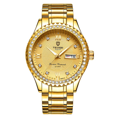 Couple Watches Quartz Gold Diamond Minimalist Wristwatches NextGen Gadgets & Deals
