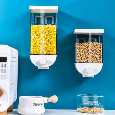 Plastic Wall-Mounted Grain Storage Container Box NextGen Gadgets & Deals