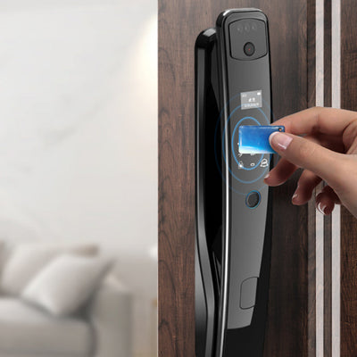 Home Fully Automatic Fingerprint 3D Facial Recognition Smart Lock Geometric Goods