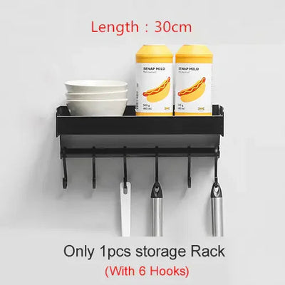 Wall-Mounted Multifunctional Kitchen Storage Rack NextGen Gadgets & Deals