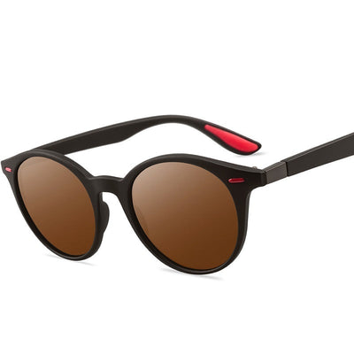 P26 Polarized Sunglasses Round Sunglasses Polarized Male Drivers Driving Sunglasses Geometric Goods