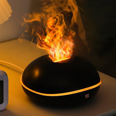 Car Aroma Diffuser Atomization Simulation Colorful Flame Geometric Goods