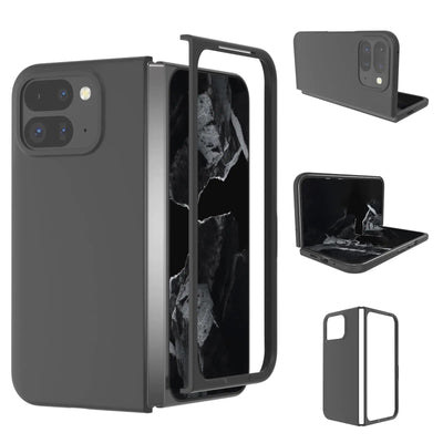 Ranyi for Google Pixel 9 Pro Fold case Pixel Fold 2 Phone Case Ultra Slim Thin Matte Folding 360 Full Body Protection Flexible Bumper Case Cover for Google Pixel 9 Pro Fold (2024) Black NextGen Gadgets & Deals
