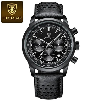 POEDAGAR Men’s Luxury Waterproof Chronograph Watch NextGen Gadgets & Deals